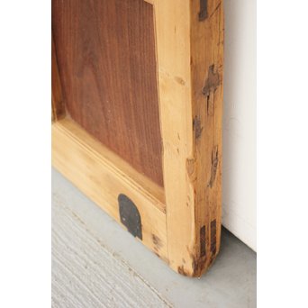 升格子の腰板 格子蔵戸　W958 