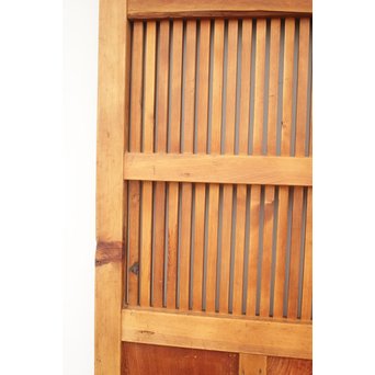 升格子の腰板 格子蔵戸　W958 