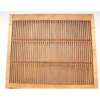 升格子の腰板 格子蔵戸　W958 