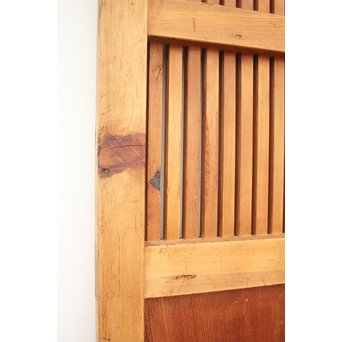 升格子の腰板 格子蔵戸　W958 