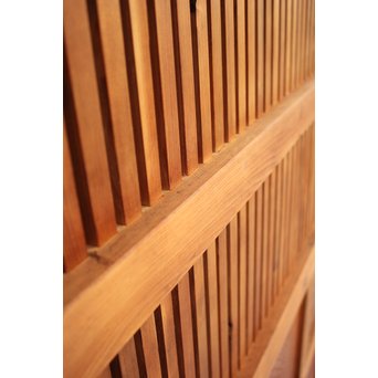 升格子の腰板 格子蔵戸　W958 