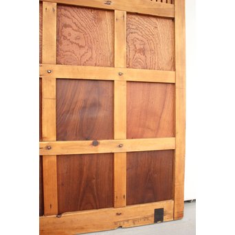 升格子の腰板 格子蔵戸　W958 