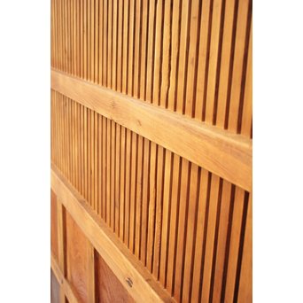 升格子の腰板 格子蔵戸　W958 