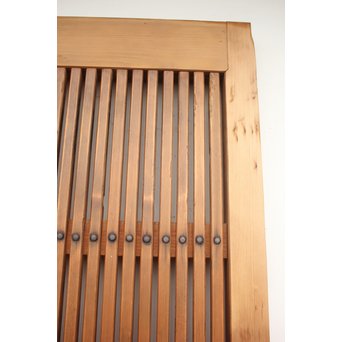 升格子の腰板 格子蔵戸　W958 