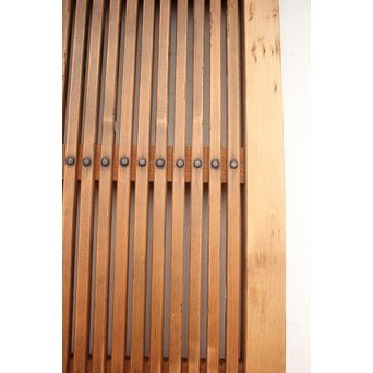 升格子の腰板 格子蔵戸　W958 