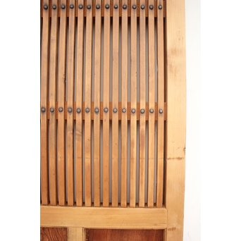 升格子の腰板 格子蔵戸　W958 