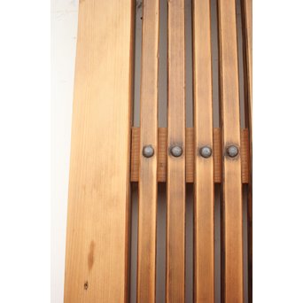 升格子の腰板 格子蔵戸　W958 