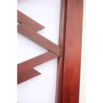 松皮菱格子 強化障子張 内蔵戸　W959 