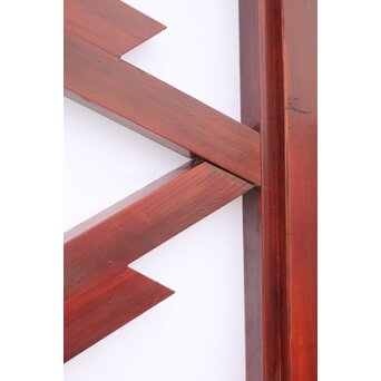 松皮菱格子 強化障子張 内蔵戸　W959 