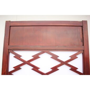 松皮菱格子 強化障子張 内蔵戸　W959 