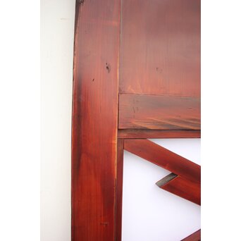 松皮菱格子 強化障子張 内蔵戸　W959 