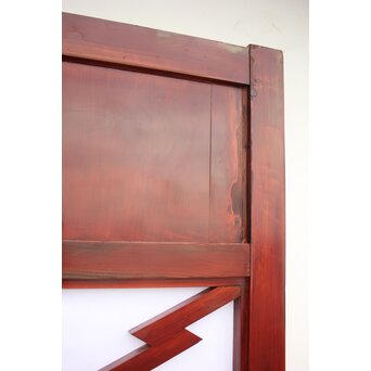 松皮菱格子 強化障子張 内蔵戸　W959 