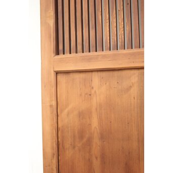 珍品 対の巾着金具格子蔵戸　W960Y 