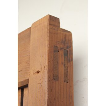 珍品 対の巾着金具格子蔵戸　W960Y 