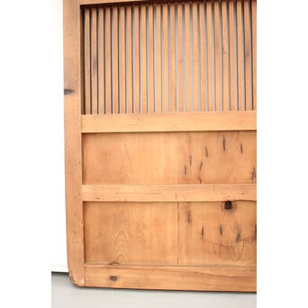 珍品 対の巾着金具格子蔵戸　W960Y 