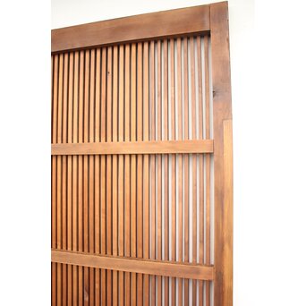 珍品 対の巾着金具格子蔵戸　W960Y 