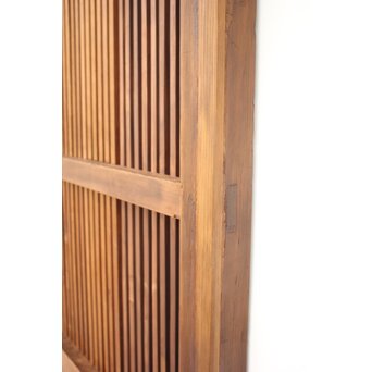 珍品 対の巾着金具格子蔵戸　W960Y 