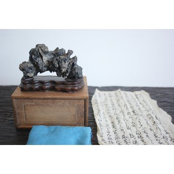 唐物 観賞石 水石 盆石　U081 