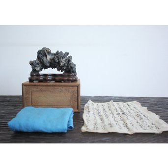 唐物 観賞石 水石 盆石　U081