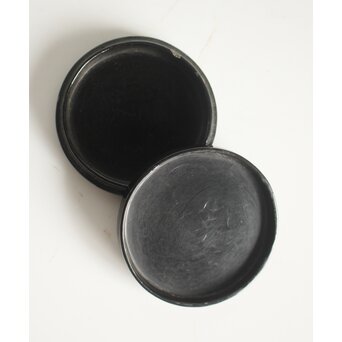 唐物 淡々斎極箱 青貝螺鈿鈴虫香合　Q058 