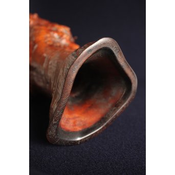 天然木瘤花器　X125 