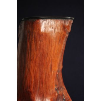 天然木瘤花器　X125 