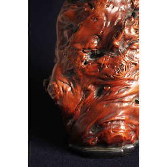 天然木瘤花器　X125 