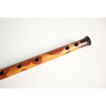 紅斑竹/湘妃竹 笛/香筒　U083 