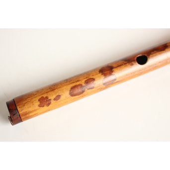 紅斑竹/湘妃竹 笛/香筒　U083 