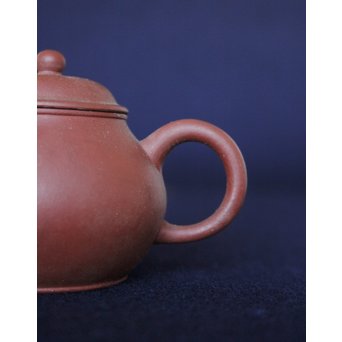 中国宜興窯 単孔朱泥急須/茶壷 70-80年代　P137 