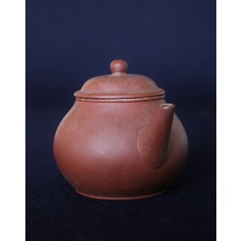中国宜興窯 単孔朱泥急須/茶壷 70-80年代　P137 