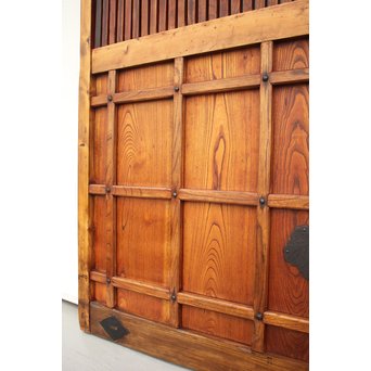 升格子腰板 格子蔵戸　W961 