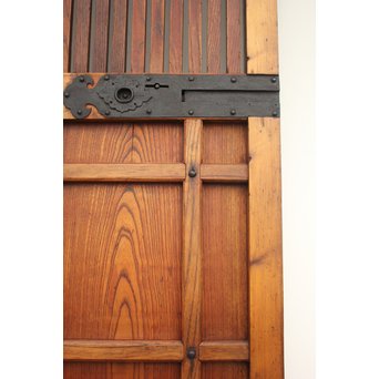 升格子腰板 格子蔵戸　W961 