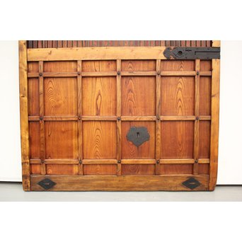 升格子腰板 格子蔵戸　W961 