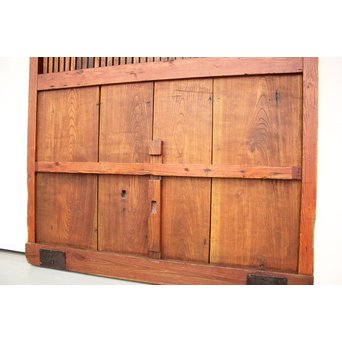 升格子腰板 格子蔵戸　W961 