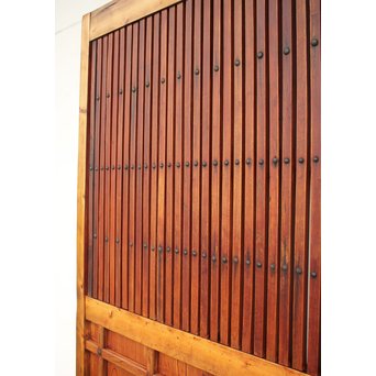 升格子腰板 格子蔵戸　W961 