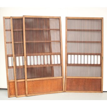 変則格子の建具 4枚1組　L985YD