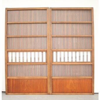 変則格子の建具 4枚1組　L985YD 