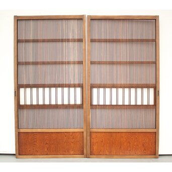 変則格子の建具 4枚1組　L985YD 