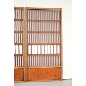 変則格子の建具 4枚1組　L985YD 