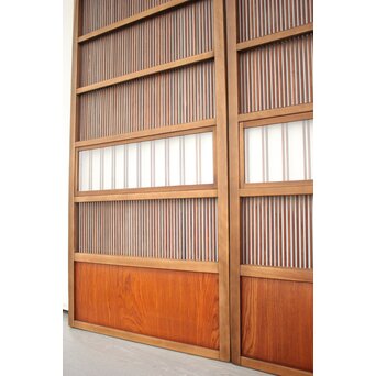 変則格子の建具 4枚1組　L985YD 