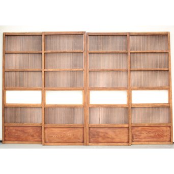 細身格子戸 4枚1組　L986 