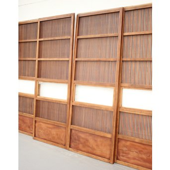 細身格子戸 4枚1組　L986 