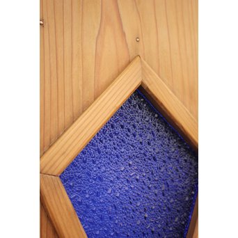 青色ダイアガラスのドア　GD1224 