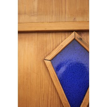 青色ダイアガラスのドア　GD1224 