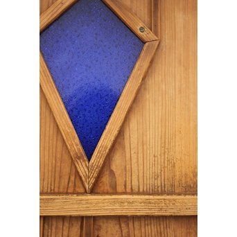 青色ダイアガラスのドア　GD1224 