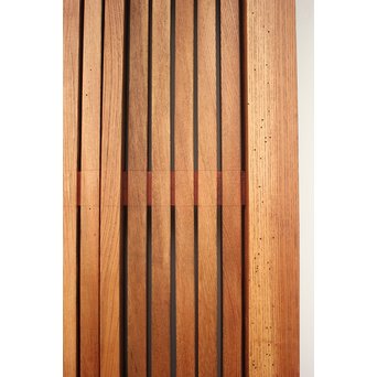 重厚鉄金具 総欅格子蔵戸　W964 