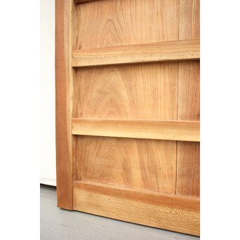 白木総欅格子蔵戸　W965Y 