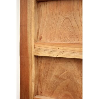 白木総欅格子蔵戸　W965Y 