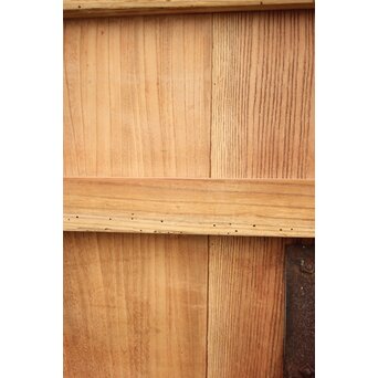 白木総欅格子蔵戸　W965Y 